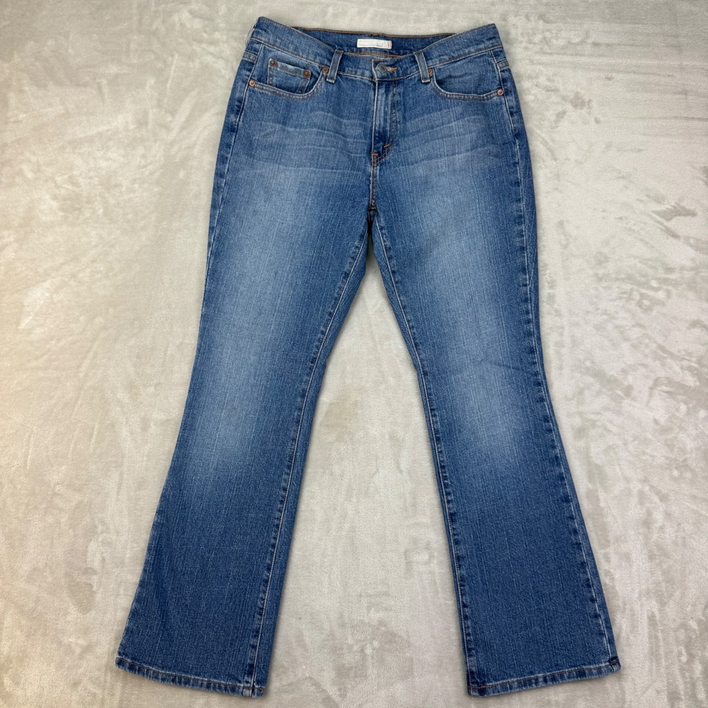 Levis 315 Jeans Womens 10 Blue Bootcut Mid Rise Classic Casual Denim Y2K 2000s